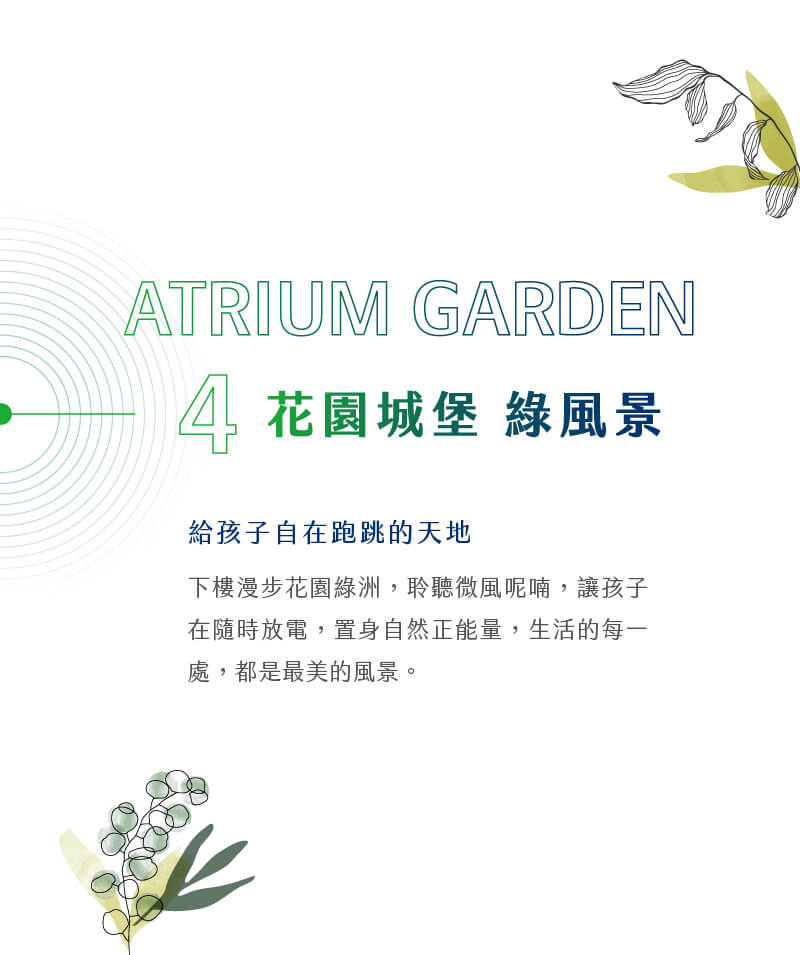 4.Atrium Garden｜花園城堡  綠風景